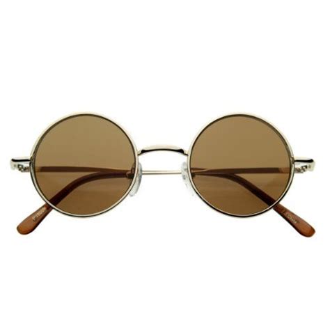 Small Retro Vintage Style Lennon Inspired Round Metal Circle Sunglasses