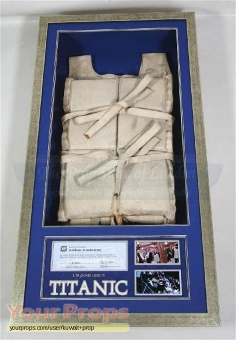 Titanic Titanic life jacket original movie costume