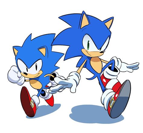 Tyson Hesse Drew Classic And Modern Sonic Rsonicthehedgehog