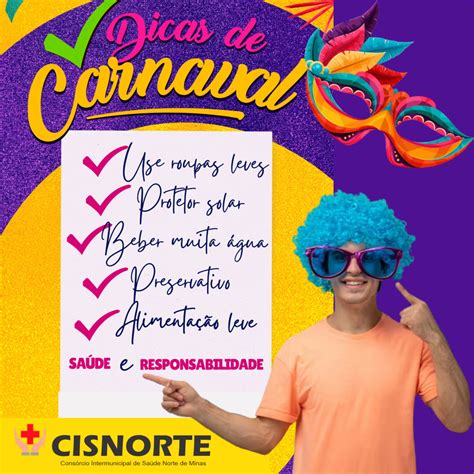 CISNORTE DÁ DICAS PARA VOCÊ APROVEITAR O CARNAVAL SAÚDE E