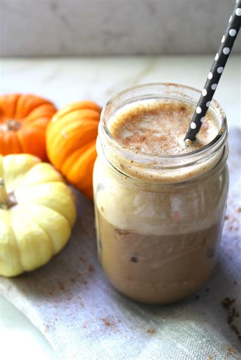 Vegan Iced Pumpkin Spice Latte This Savory Vegan