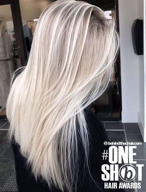 Pin By Francisco Alfonzo On Haare Balayage Platin Ice Blonde Hair