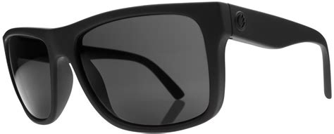 Electric Swingarm Sunglasses Matte Black Ohm Grey Lens Tactics