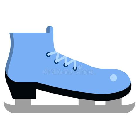 Ice Skates Icon Vector Illustration Stock Vector Illustration Of