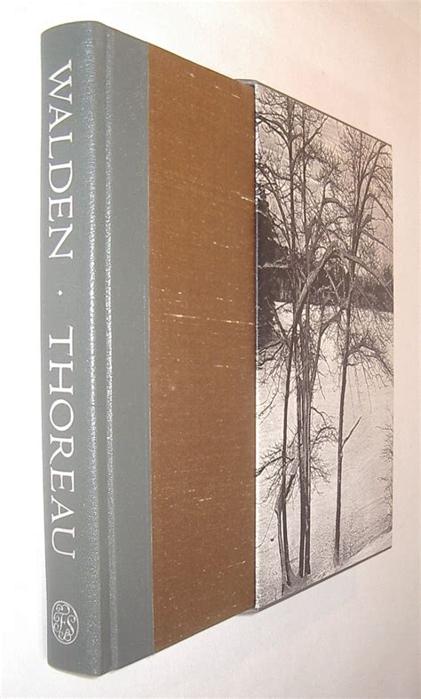 Walden Or Life In The Woods Thoreau Folio Society 2009 HC Books