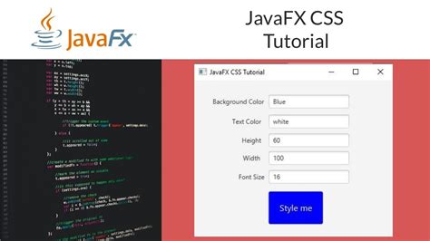 Javafx Css Tutorial For Beginners Youtube