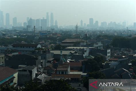 Kualitas Udara Jakarta Terburuk Kedua Dunia Warga Diimbau Bermasker