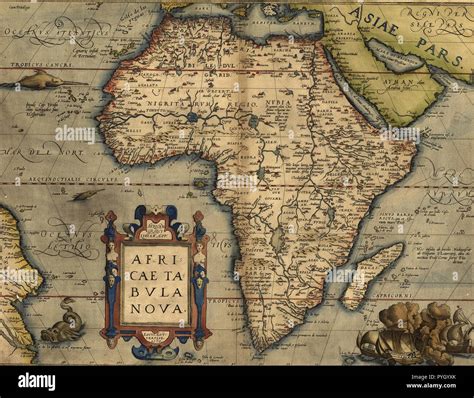 16th Century Africa Map Stock Photos & 16th Century Africa Map Stock ...