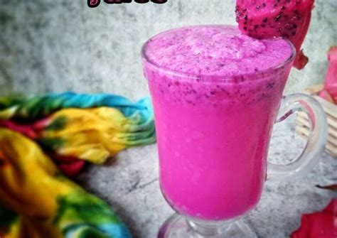 Resep Dragon Fruit Juice Oleh Ratna Anam Yui Eba Cookpad