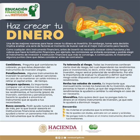 Vive Fissep Consejos Para Invertir Tu Dinero