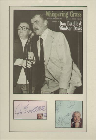 Windsor Davies Don Estelle S And S Music Stars