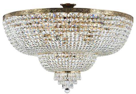 Casa Padrino Baroque Crystal Chandelier Antique Gold X H Cm