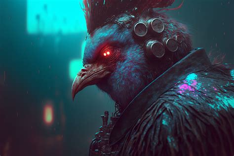 ArtStation - Cyberpunk Animals