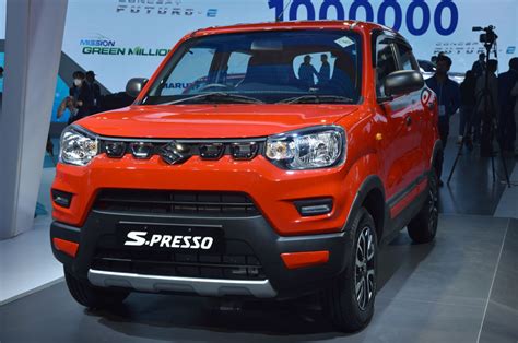 Auto Expo 2020 Maruti Suzuki S Presso S Cng Revealed Autocar India