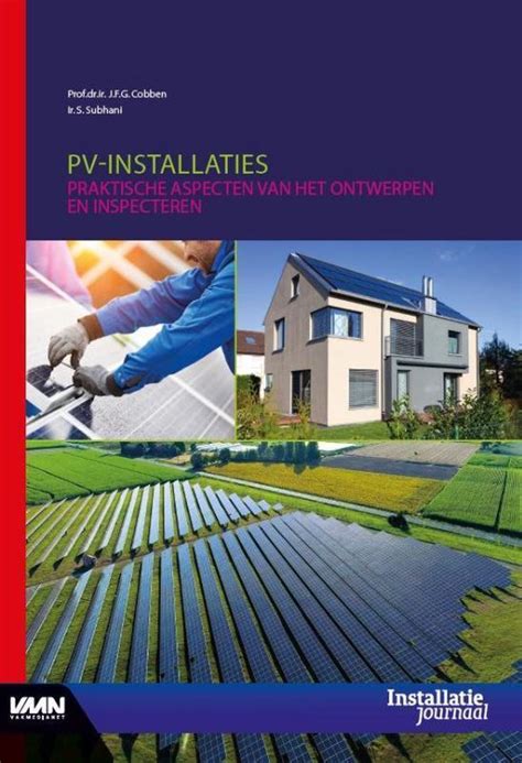 Pv Installaties J F G Cobben Boeken Bol