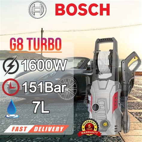 Bosch G7 Turbo G8 Turbo High Pressure Cleaner Water Jet Sprayer Machine Car Wash Waterjet