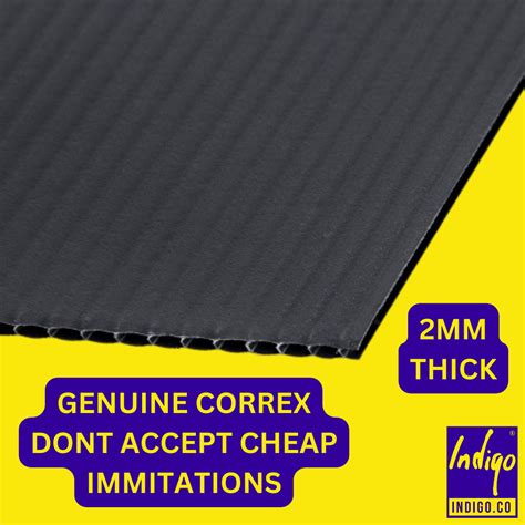 Black Correx Floor Protection Sheeting M X M Indigo Uk