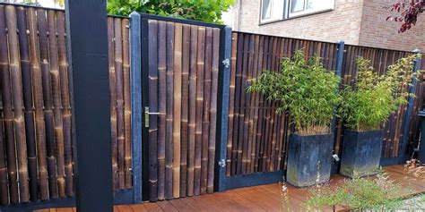 Estilos De Puertas De Bambu Rusticas Creativas