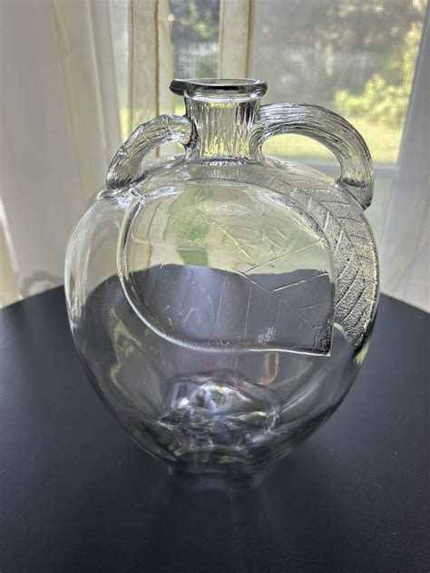 Vintage White House Apple Cider Vinegar Clear Glass Jug Bottle Gallon 8 Ebay