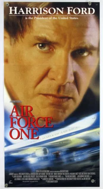 AIR FORCE ONE Harrison Ford Gary Oldman ACTION THRILLER Orig Aus