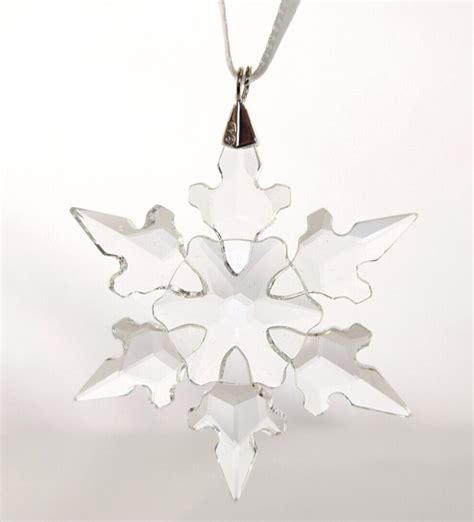 Swarovski Clear Crystal Star Ornament For Christmas 5511042 For Sale