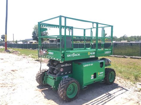 Skyjack Sj Rt X Dual Fuel Scissor Lift In Orlando Florida