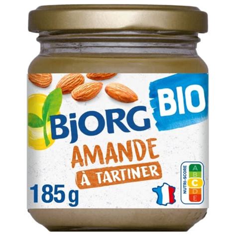 Bjorg P Te Tartiner Aux Amandes Bio Bjorg