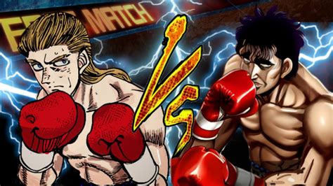 Arnie Gregory Vs Ryo Mashiba Hajime No Ippo Ps Victorious Boxers