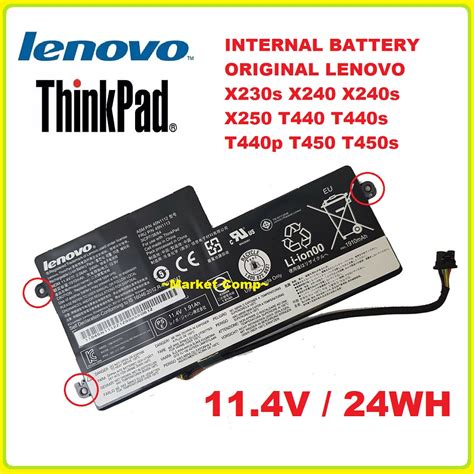 Jual Baterai Internal Original Lenovo Thinkpad X S X X X