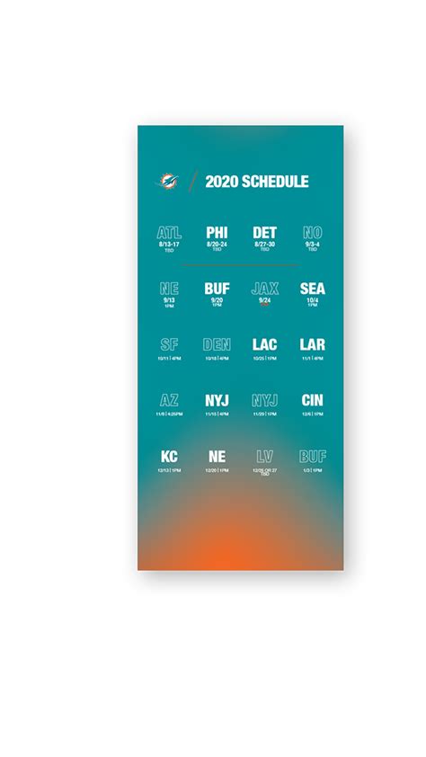 2020 Miami Dolphins on Behance