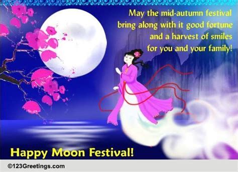 Chinese Moon Festival Cards, Free Chinese Moon Festival Wishes | 123 Greetings