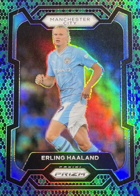 Erling Haaland 2023 Prizm Premier League 3 Snakeskin Ssp Price