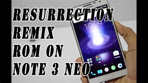 How To Install Resurrection Remix Rom On Note 3 Neo YouTube