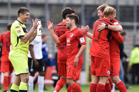 Bundesliga Bielefeld Gewinnt Gegen Sandhausen Der Spiegel