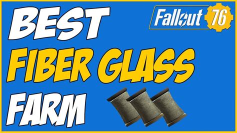 How To Farm Fiberglass In Fallout 76 Youtube