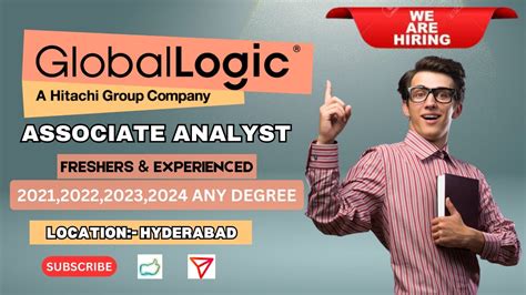 GlobalLogic MASS HIRING Associate Analyst MAPPING AI PROCESS