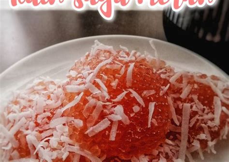 Resipi Kuih Sagu Merah Oleh Imel Recipe Cookpad