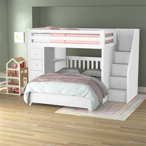 Bunk Bed With Bookshelf Headboard Atelier Yuwa Ciao Jp