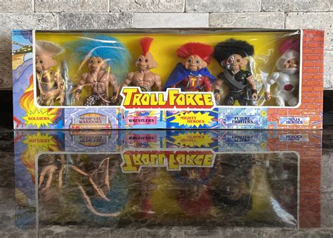 Troll Force Action Figures Lot Of 6 Boxed 1992 Toys N Things