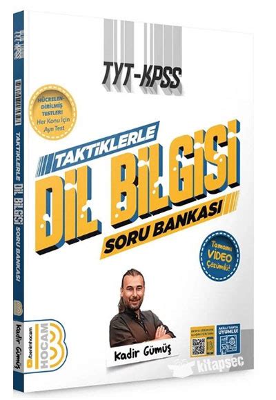 Tyt Kpss Taktiklerle Dil Bilgisi Tamam Video Z Ml Soru Bankas