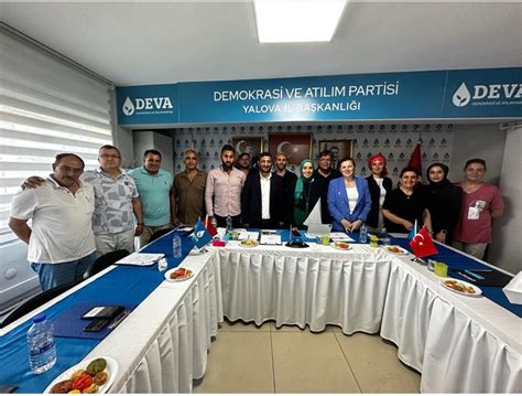 DEVA GENEL BAŞKAN YARDIMCISI YALOVA DA Yalova Çizgi Gazete Akkent