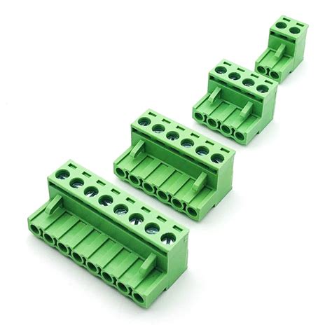 Pcs Edgk Mm Terminal Block Plug In Pcb Connector Edg Pcb