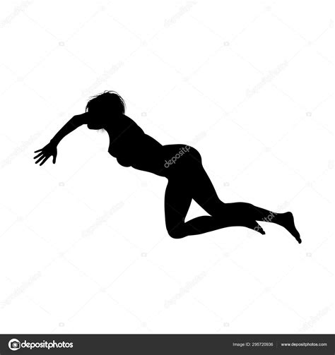 Naked Sexy Girls Silhouette Stock Vector By Angelp