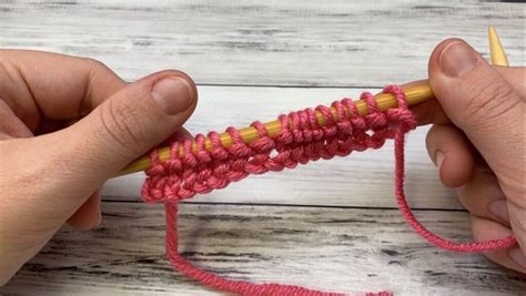 How To Knit The Hurdle Stitch Easy Beginner Tutorial Love Life Yarn