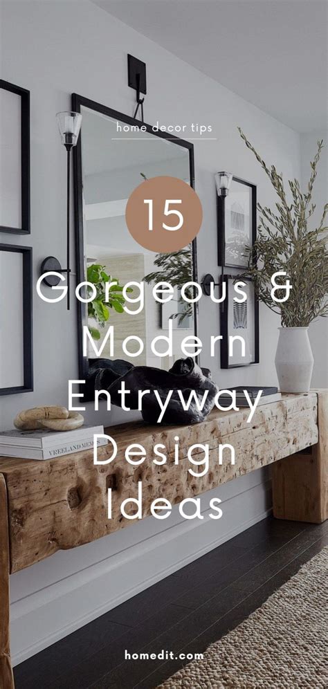 Entryway Table Designs And Ideas For Wholesome Homes In Front