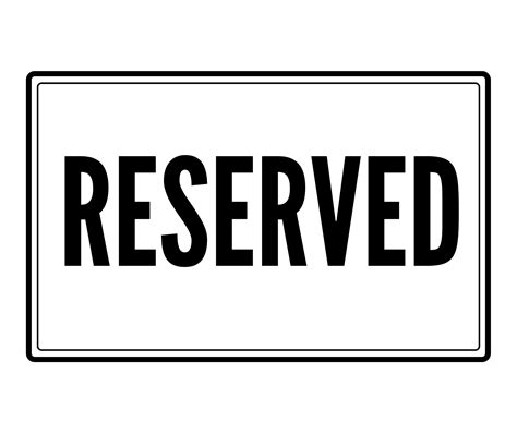 Meeting Room Reserved Sign: Printable Templates (Free PDF Downloads)