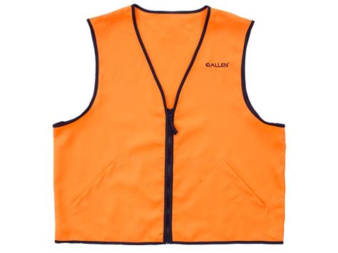 Allen 15768 Deluxe Blaze Orange Hunting Vest Xl Gunbuyer