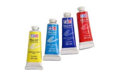 Pintura Óleo Atl Profesional 40ml CLIP s Papelería y Arte