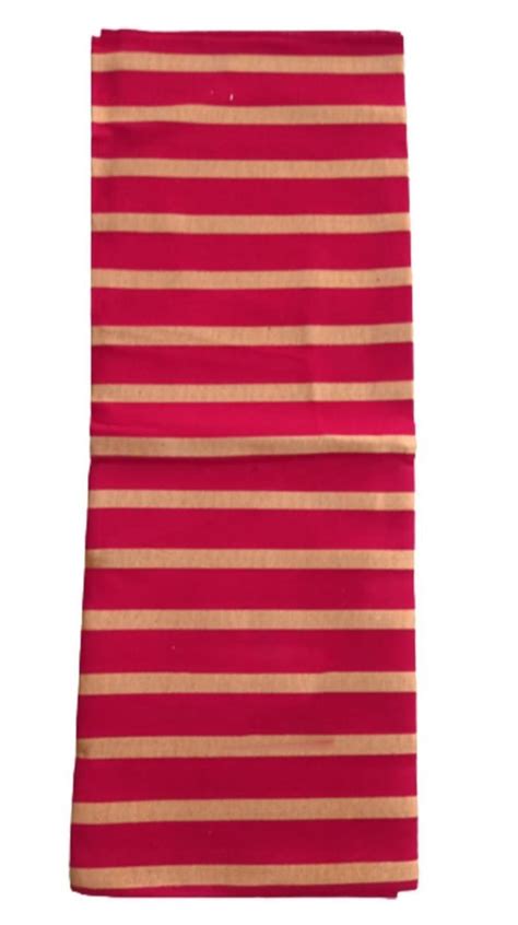 Stripes Red Striped Cotton Blouse Fabric At Rs 47 Meter In Pali ID