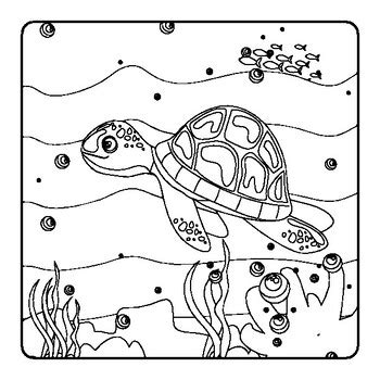 sea creatures coloring pages.sea creatures coloring pages. 31 pages.